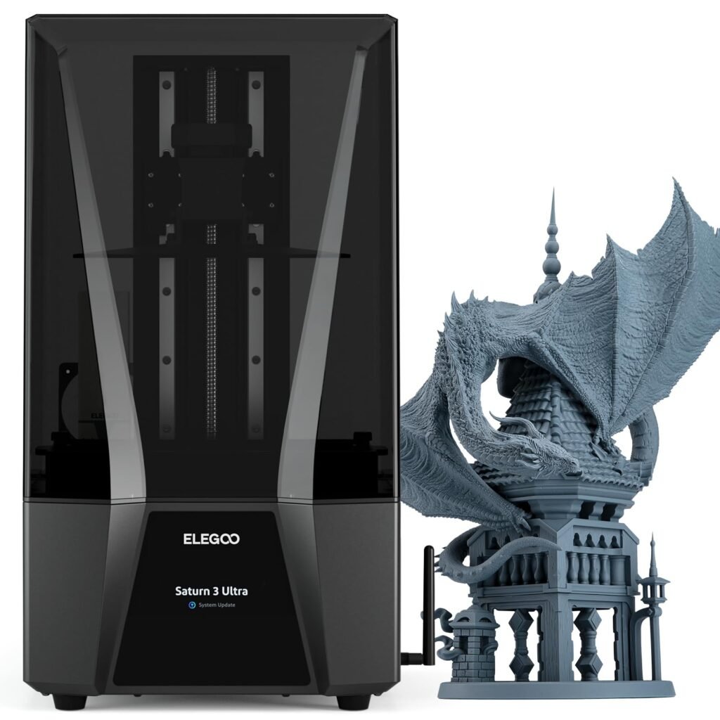 ELEGOO Saturn 3 Ultra: Impresora 3D de Resina para Creaciones Impecables