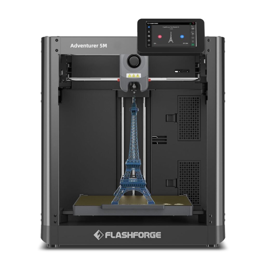 Flashforge Adventurer 5M: Impresión 3D Rápida y Precisa para Todos