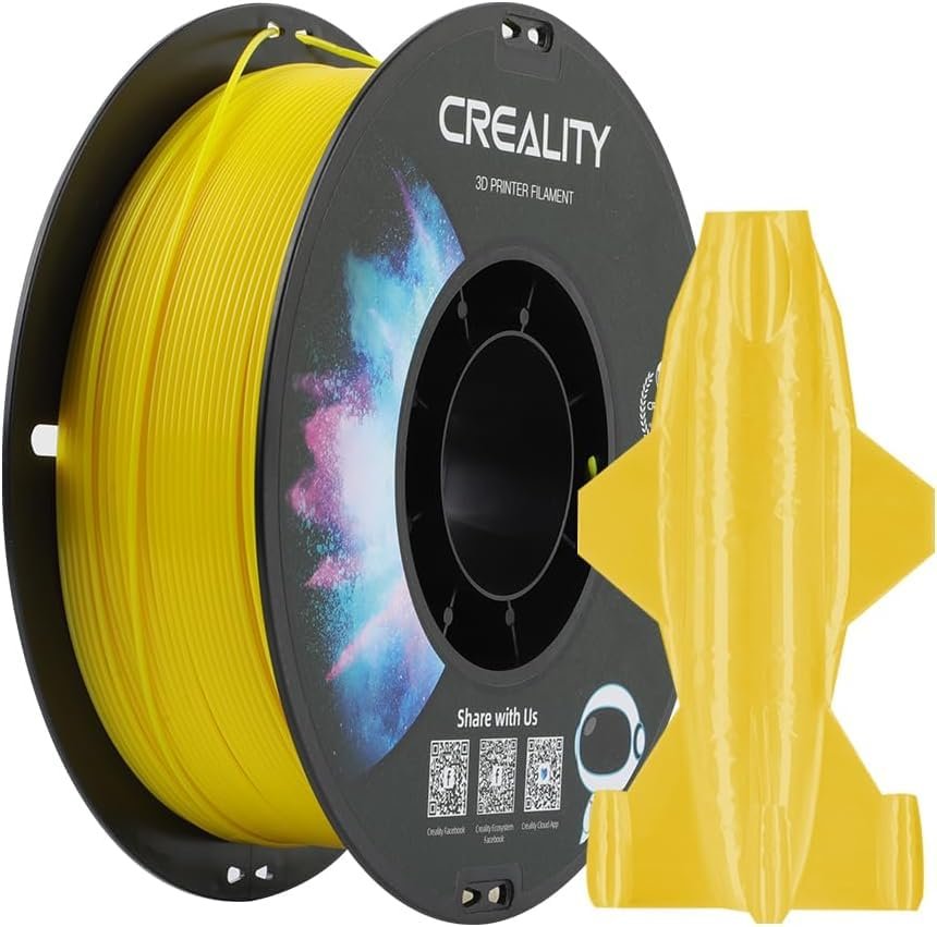 Creality CR-PETG: Filamento 3D Brillante, Duradero y Sin Olor