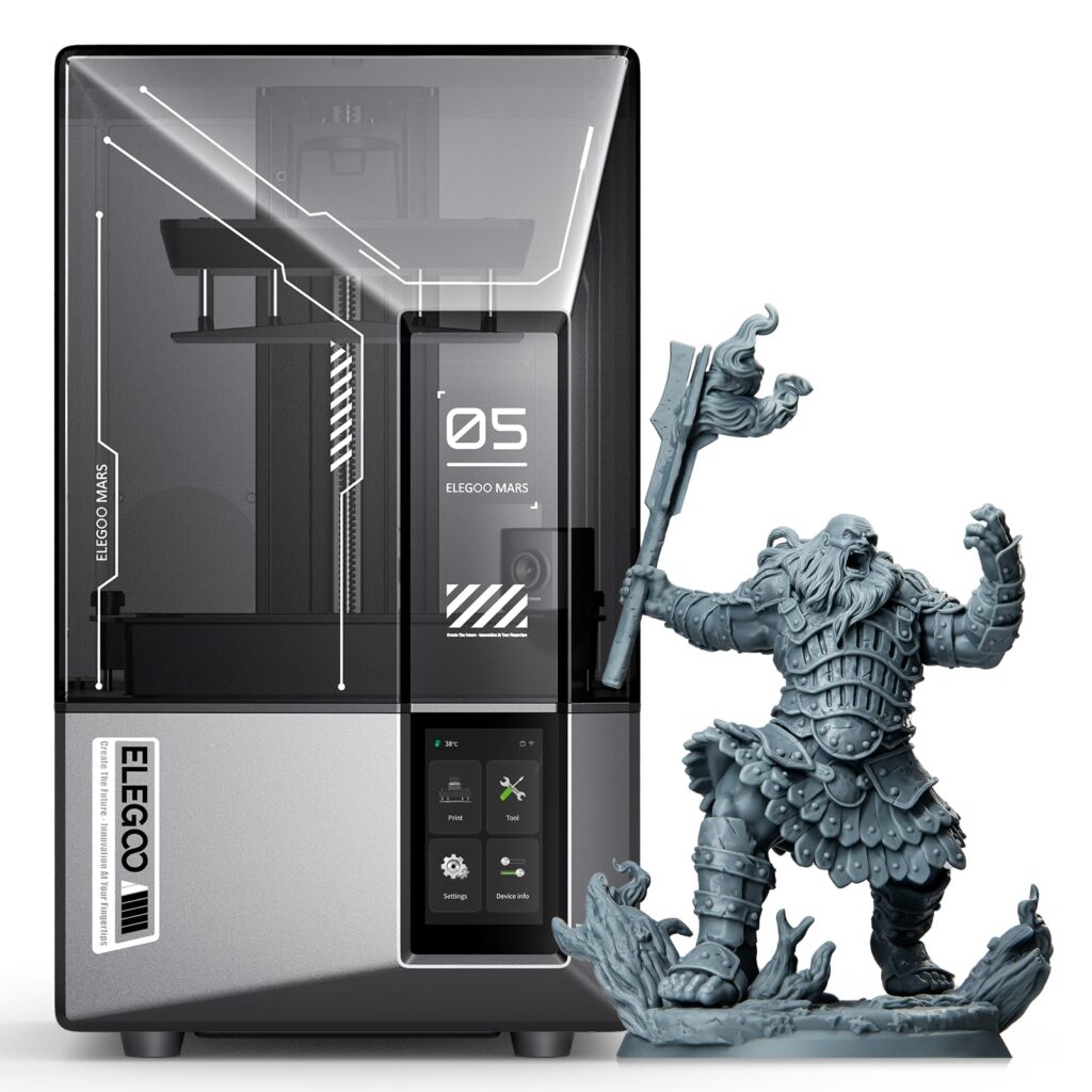 Impresora 3D de Resina ELEGOO Mars 5: Precisión y Facilidad de Uso