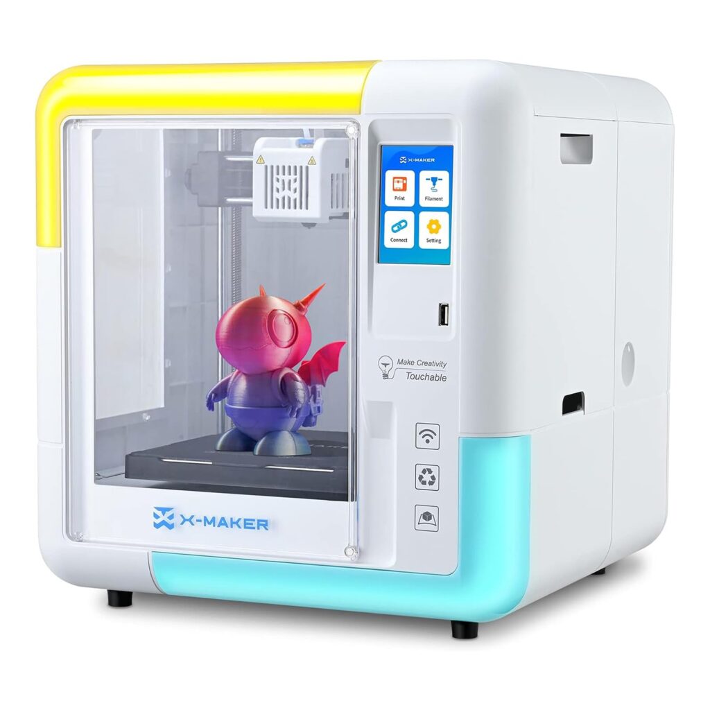 LAPOOH Impresora 3D X-Maker: Rápida, Fácil y Conectada para Creaciones