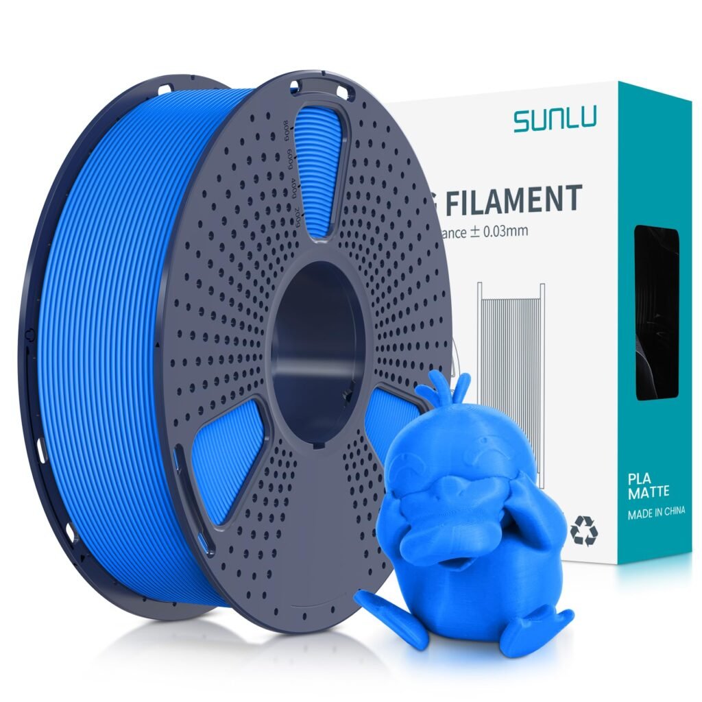 SUNLU Mate PLA Multicolor Filament: Ideal para Creaciones 3D Únicas