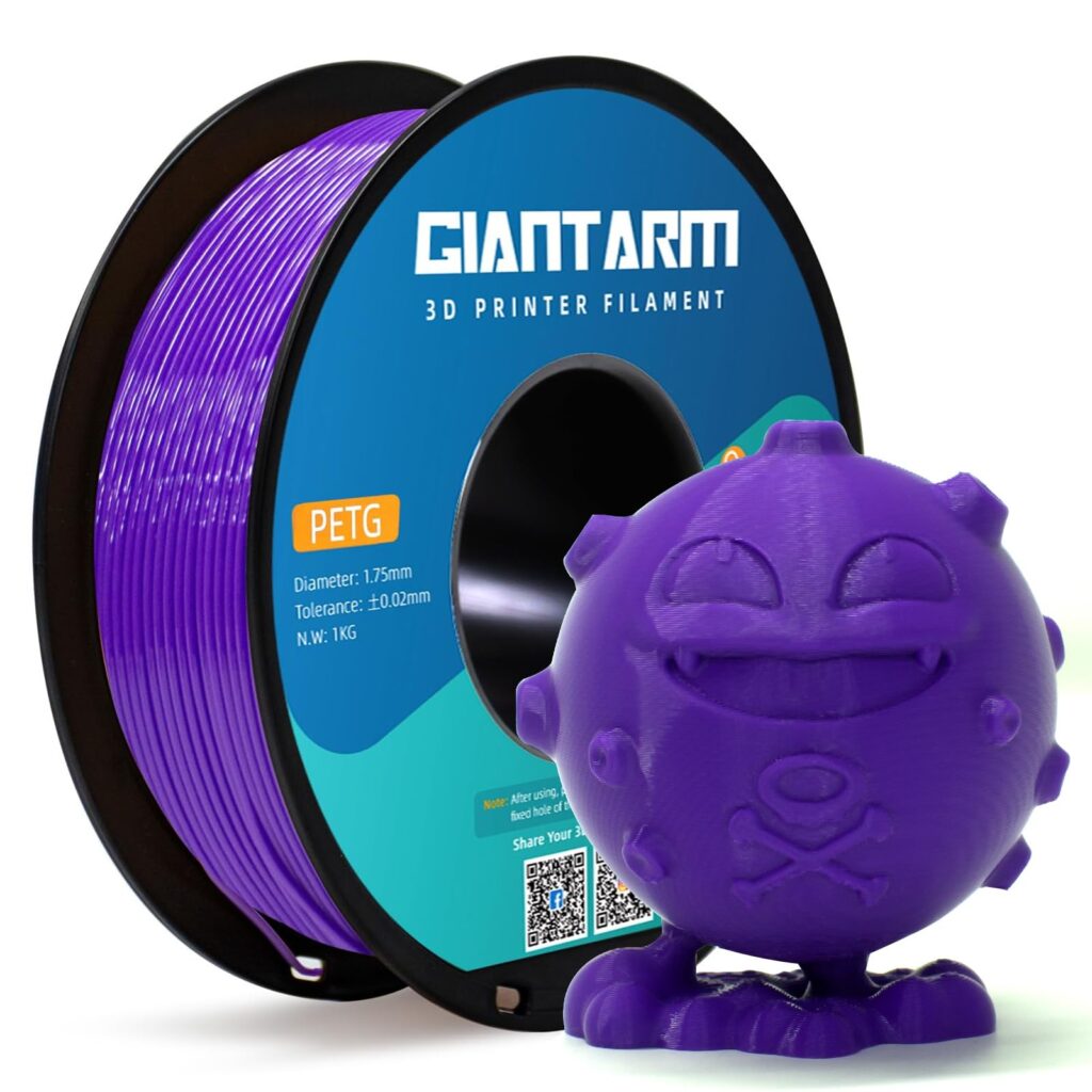Filamento PETG Giantarm: Calidad Superior para Impresiones 3D Perfectas