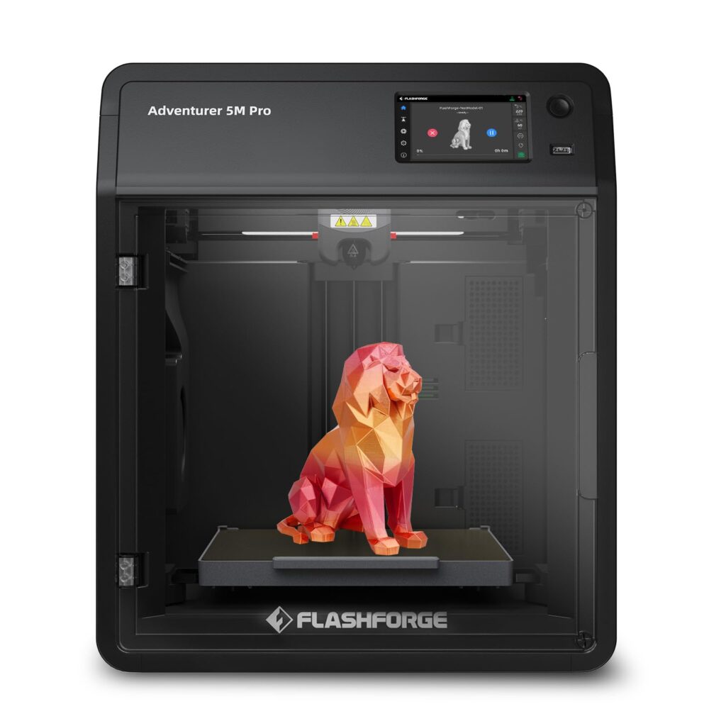 Flashforge Adventurer 5M Pro: Impresora 3D Rápida y Versátil