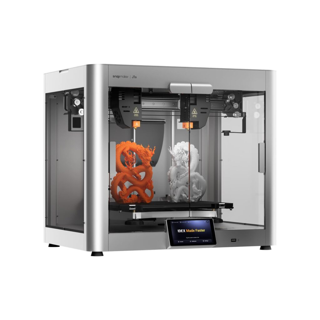 Snapmaker J1s: Impresora 3D Avanzada para Creaciones Innovadoras y Rápidas