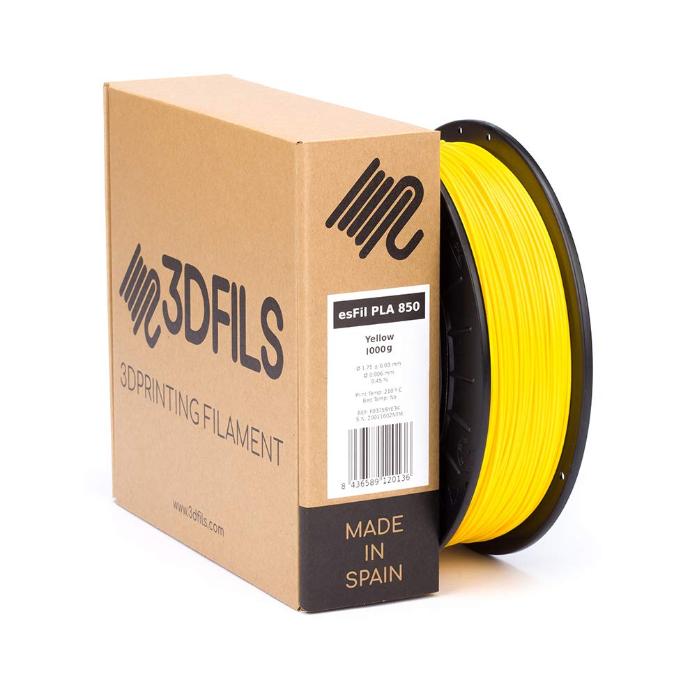 Filamento PLA 3DFILS: Calidad Superior para Impresión 3D Amarilla