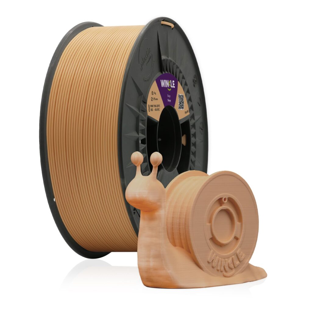 Filamento PLA HD Amarillo Canario WINKLE para Impresoras 3D de Calidad